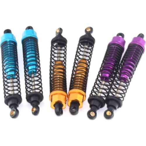 2pcs 188004 108004 HSP ( 08041B ) Gold Aluminium Shock Absorber RC 1:10 Model Car Upgrade Parts 188004G
