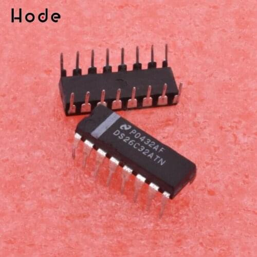 1/5PCS DS26C32ATN DS26C32A DIP 16PIN Quad Differential Line Receiver L2KE