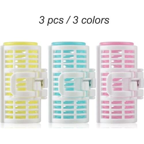 3pcs/lot Hair Curler Spring Clip Grip Rollers DIY Hairstyle Home Use Salon Magic Bangs Hair Curler Roll Hair Styling Tool new