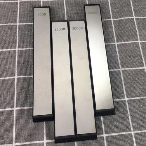 4 Pieces Diamond Knife Sharpener Edge Diamond Sharpening Stone Sharpening Stone Durable Kitchen Tool Knife Sharpening System