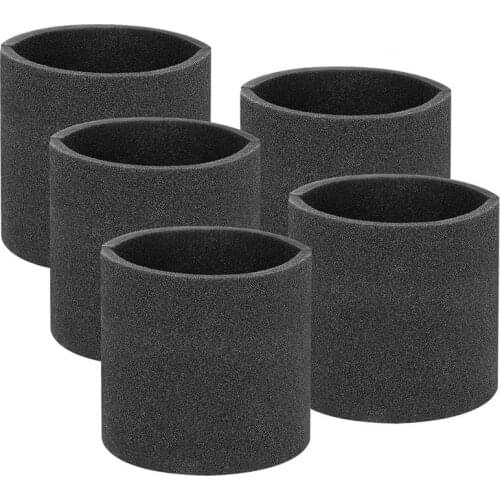 5 Packs of 90585 Foam Set VF2001 Foam Filter, Suitable for Most Shop-Vac, Vacmaster and Genie Shop Vacuum Cleaners