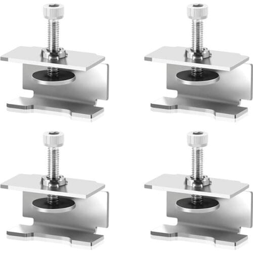 4pcs 3D printer accessories glass plate of heating bed clamp fixed clip for Ender 3/3 Pro/3 V2/3S,Ender 5/Pro, CR-20 PRO,CR-10