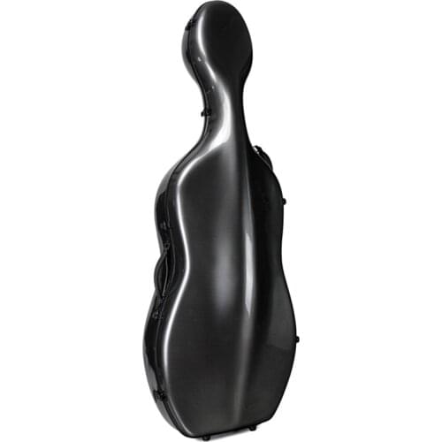 Factory outlet cello case 4/4 cello case carbon fiber cello hard case 3.6kg black carbon color