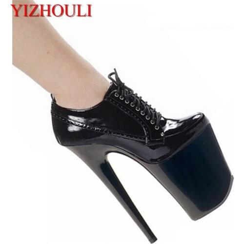 The new party shoes sexy thin belt hitting scene Fashion dinner 20cm high heels Womens shoes