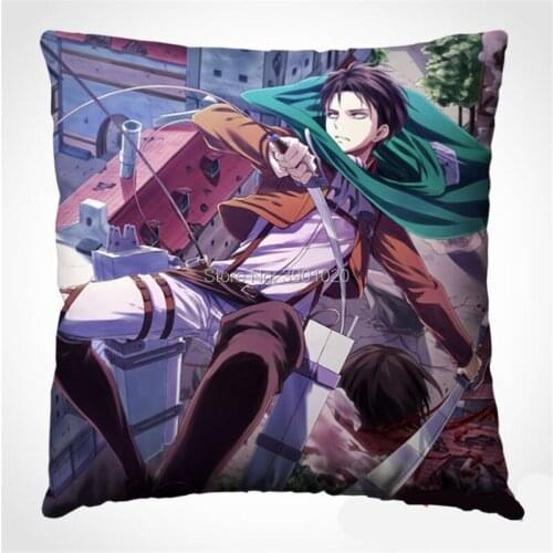 Anime square Pillow cartoon Attack on Titan customize gift pillows including inner