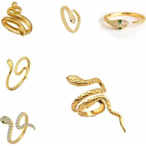 Plated 24K Gold/925 Silver Snake Earing Clips Without Piercing Punk Clip Earrings Ear Cuffs Women Fake Piercing Jewelry