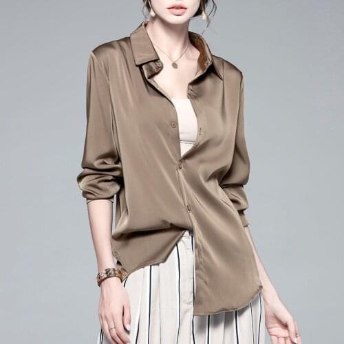 Sweetkama Satin Blouses