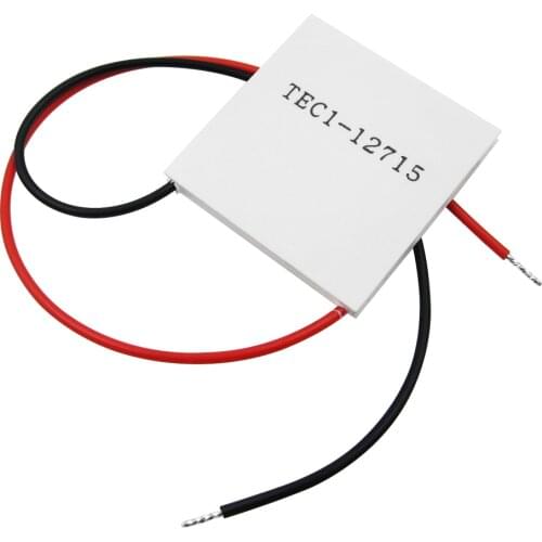 TEC1 12715 12715 136.8W 12V-15.4V 15A TEC Thermoelectric Cooler Peltier (TEC1-12715) If you want good quality, please choose us