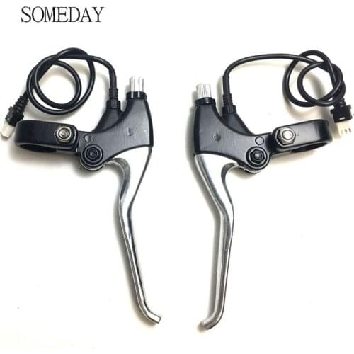 TSDZ-2 Electric Bicycle Brake Lever tongsheng Black Aluminum Alloy Cut Off Power Brake