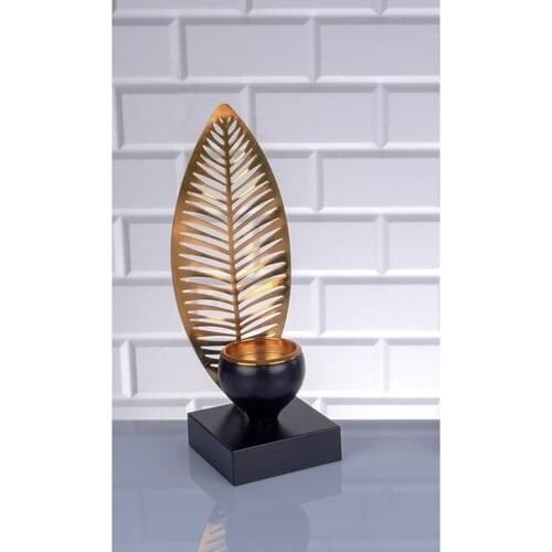 Zeyve Decorative Black Candlesticks