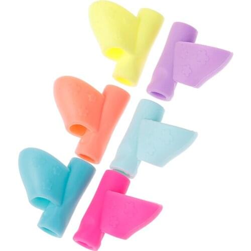 3pcs/set Children Pencil Holder Writing Corrector Kids Silicone Pen Writing Aid Grip Posture Correction Device Tool Drawing Toys