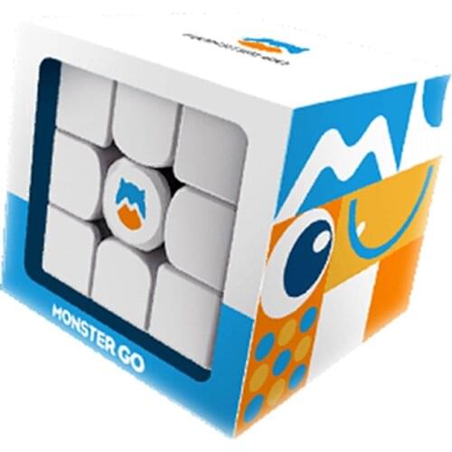 356 Monster Go 3x3x3 Speed Magnetic Cubes Rainbow Tratidional Cloud UT Educational Games for Kids gan Cubo Magico Magnet Toys