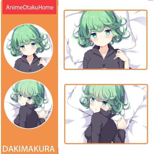Anime Manga ONE PUNCH-MAN Tatsumaki Girl Throw Pillow Cover Hugging Pillowcase Otaku Bedding Dakimakura Pillow Case