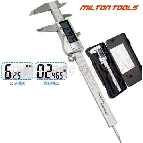 High quality 150 mm 6" Metal casing Digital CALIPER Electronic VERNIER GAUGE MICROMETER 0-150mm