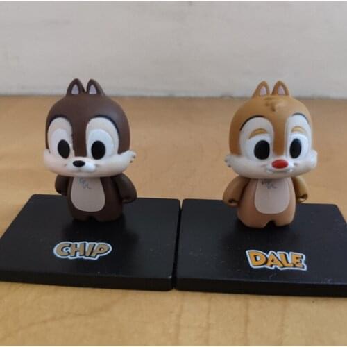Bandai Chipmunks Anime Dale Chip Ornaments Model Genuine Figures Brand New Collectible Toy