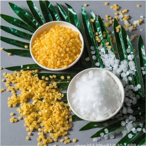 Granular Beeswax DIY Candle Materials Natural Wax Candle Making Handmade Wax Supplies For Cosmetics Candle Furniture