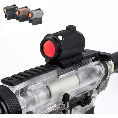 SIG Romeo5 1x20mm Compact 2 Moa Red Dot Sight Reflex Airsoft Riflescope with 20mm High & Low Rail Riser Mount