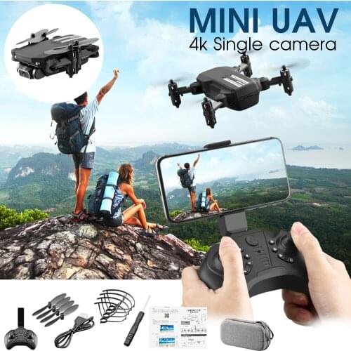 Mini Drones Profesional Foldable RC Quadcopter with HD 4k Dual Camera Pressure Altitude Hold Drone Toy for Adult Kids Gifts