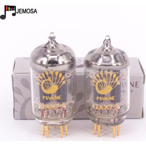 PSVANE 12AX7 Vacuum Tube 12AX7-S Replace 12AX7 ECC83 ECC803 Electron Tube HIFI Audio Vacuum Tube Amplifier DIY