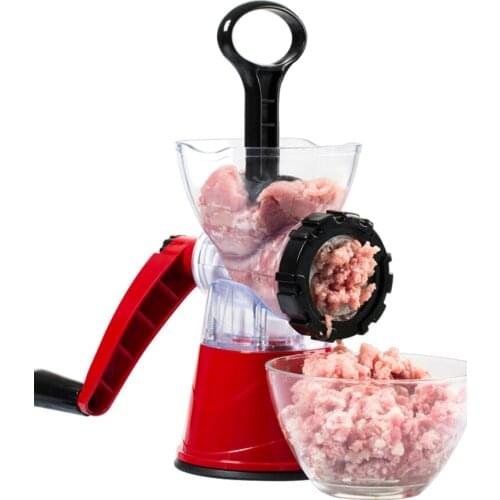 Manual sausage machine meat grinder household hand mixer mincing machine hand crusher dumpling stuffing artifact mincer mangler