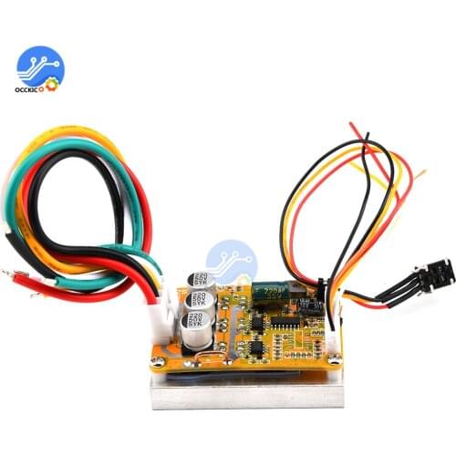 DC 5-36V 350W BLDC Three-Phase Brushless (With Hall) Motor Controller Brushless Sensor Motor Driver