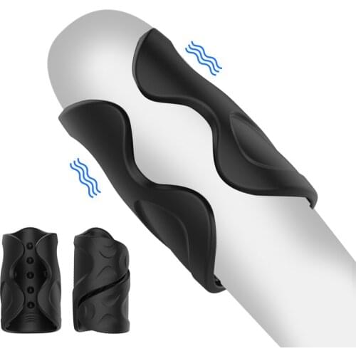 Penis Exerciser Vibrators Masturbator Massage Trainer Glans Massage Delay Ejaculation Erotic Sex Products Adult Sex Toy For Men