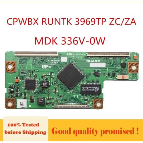 TV t-con board CPWBX RUNTK 3969TP ZC / ZA MDK 336V-0W Original Equipment for SHARP LCD CONTROLLER ... Free Shipping CPWBXRUNTK