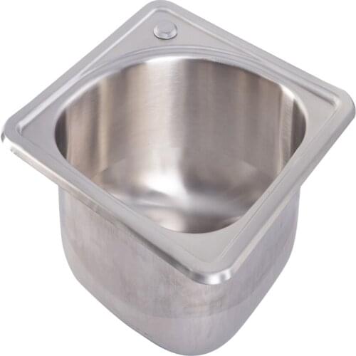 380x380x150mm Stainless Steel Hand Wash Basin Sink GR-519 RV Caravan Boat