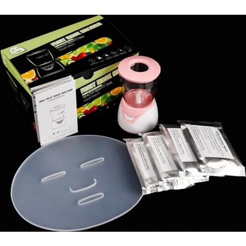 2021 New DIY Fruit Face Mask Maker Vegetable Natural Collagen Maker Machine Personal Safe Health Skin Care Spa Home Use Belleza