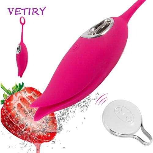 VETIRY Clit Vibrator Wireless Remote Control Egg Vibrator Sex Products Vagina Clitoris Stimulator G-spot Sex Toys for Women