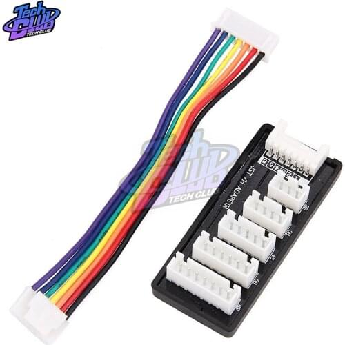 B6AC A6 Charger For 2S-6S RC Lipo Battery Charging Balance Charging Adapter Expansion Board Parallel Charging Plate RC Toy Parts