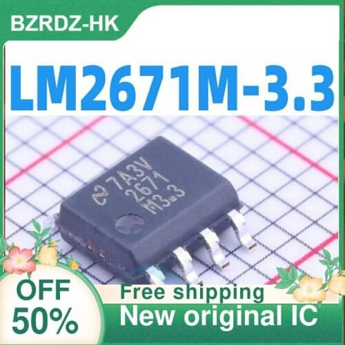 2-10PCS/lot LM2671MX-3.3 LM2671M-3.3 2671M3.3 SOP-8 nuevo original