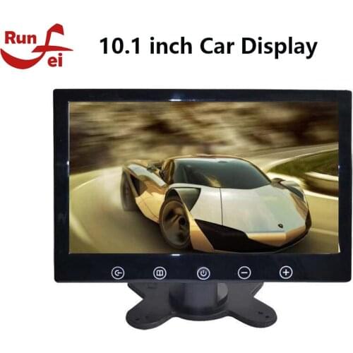 10.1 inch Car Display AV Car Monitor Portable Display support PAL / NTSC Video Input 16:9 Car TV