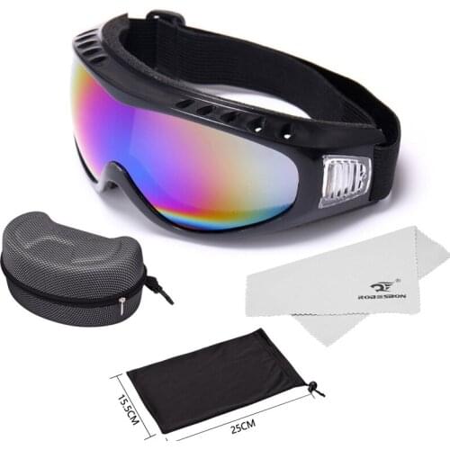 2019 Winter Skiing Goggles Sports Snowboard Anti-fog Snowmobile Windproof Dustproof Glasses UV400 Skate Ski Eyewear