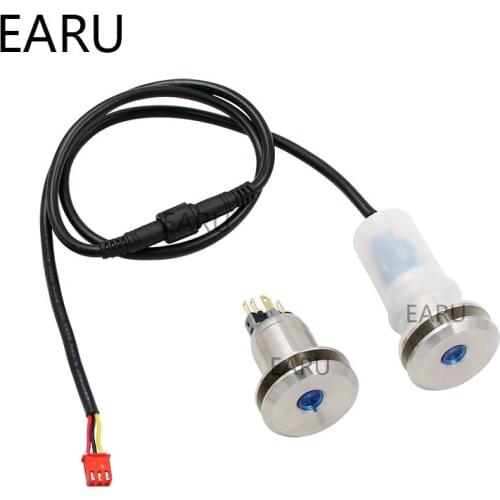 22mm Metal Push Button Switch With LED Light Momentary Reset Waterproof IP67 Foot Step VALTOO Smart Toilet Power Stainless Steel