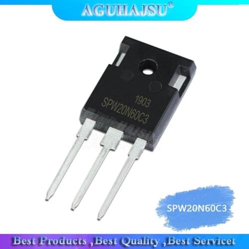 5PCS SPW20N60C3 20N60C3 N-Channel TO-247 original authentic