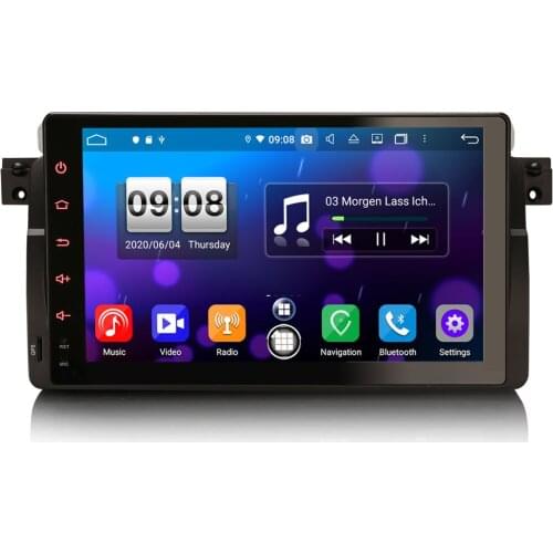9" Android 10.0 OS Car Multimedia GPS Radio System Player for MG ZT 2001-2005 with Built-in CarPlay and Android Auto Functions