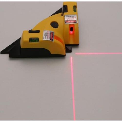 90 Degree Right Angle Laser Level Vertical Horizontal Laser Line Projection Level ToolAlignment Layout Measurement tool Hot Sale