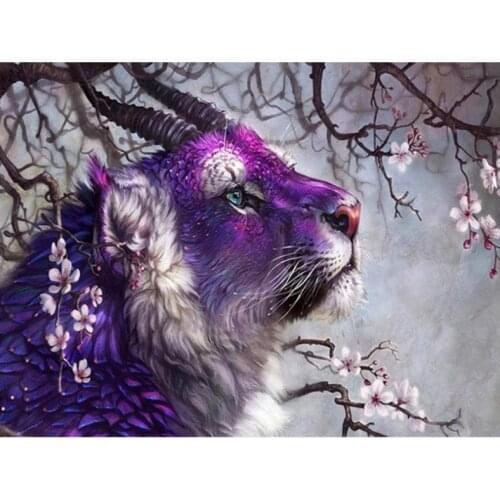 Animal diamond painting sheep full square rhinestone embroidery picture mosaic poster diamond art drawing wall stickers decor