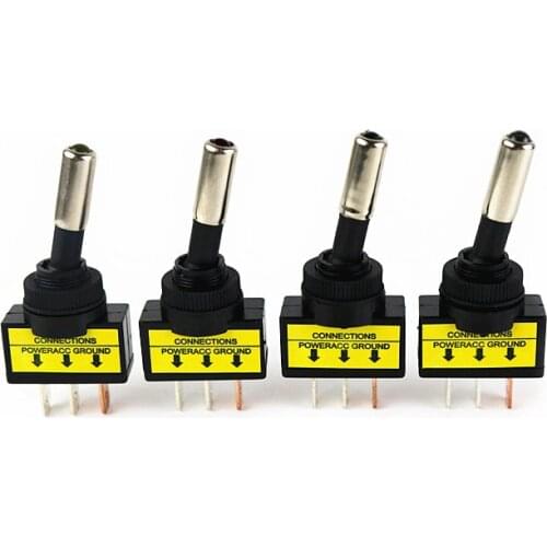 ASW-15D 12V 20A LED auto toggle switch, rocker switch lights toggle switch