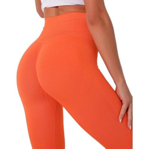 11 Colors High Waist Yoga Pants Women Stretchy Black Pants Sexy Ass Seamless Yoga Leggings Fitness Sport Women Wear