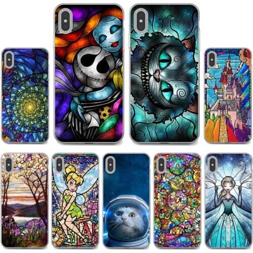 Case For Huawei Nova 2 2i 3 3i Y3 Y5 Y6 Y7 Y9 Prime 2015 2016 2017 2018 2019 Astronaut-Stained-Glass-Colorful-Cat