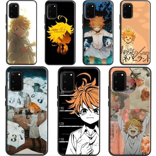 Emma The Promised Neverland Cover For Samsung Galaxy S20 FE S21 Plus Note 20 Ultra S8 S9 S10 Note 10 Plus Phone Case