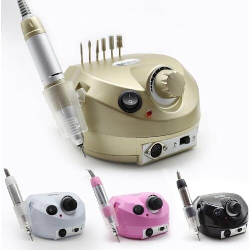 Clou Beaute 15W 4 Colors 35000RPM Electric Nail Drill Machine Accessory Electric Nail File Sets Nail Art Equipment