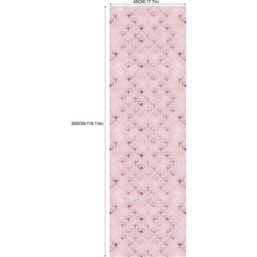 2020 Hot Sell Pink Stripe Self-Adhesive Wallpapers with Waterproof Wearproof Design for Room Decoration and Renovation
