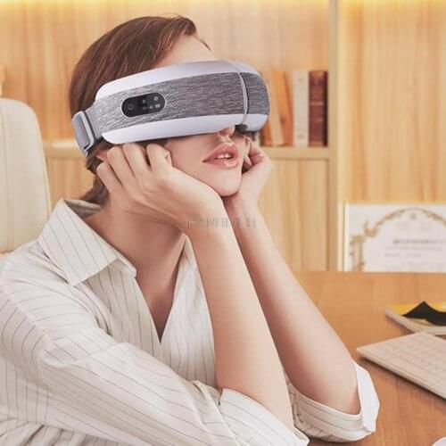 Intelligent Eye Massager Hot Compress Eye Vibromasseur Music Eye Care Machine Acupuncture Point Relieve Fatigue Massager