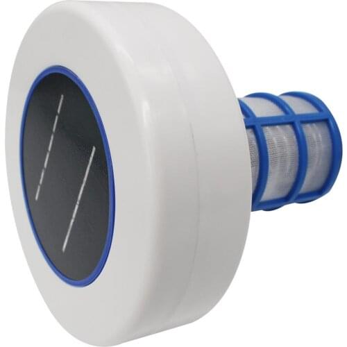 1.5-2W Solar Pool Ionizer,Copper Silver Ion Swimming Pool Purifier Water Purifier,Kills Algae Pool Ionizer For Outdoor Hot Tub