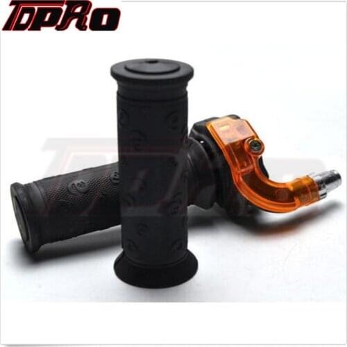 TDPRO New 47/49cc 22mm 2-Stroke Motorcycle Throttle Grip Handle Bar Grips for 47cc 49cc Mini Moto Dirt Pit ATV Buggy Pocket