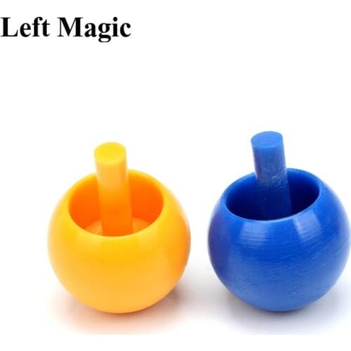 1PCS Magic Inverted And Normal Rotated Novelty Gyro Flip Tops Plastic Spinning Toy Gag Funny Gadget Kids Toy Gift Educational