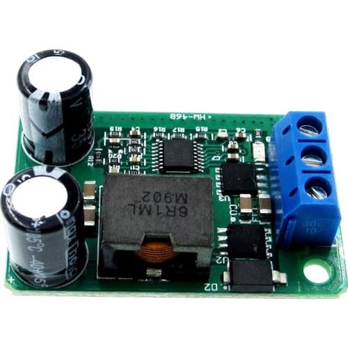 24V/12V To 5V/5A 25W DC-DC Buck Step Down Power Supply Module Synchronous Rectification Power Converter Replace LM2596S